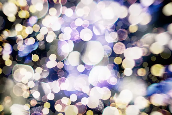 Abstract Festive background. Glitter vintage lights background with lights defocused. — Stock Photo, Image