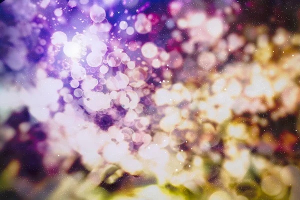 クリスマスライト Gold Holiday New Year Abstract Glitter Defocused Background Blinking — ストック写真