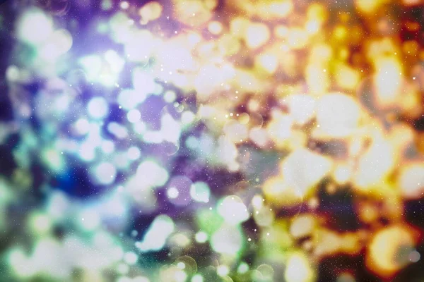 Різдвяні Вогні Gold Holiday New Year Abstract Glitter Defocused Background — стокове фото