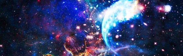 Ongelooflijk Mooi Sterrenstelsel Ruimte Miljarden Sterrenstelsels Het Universum Abstract Ruimte — Stockfoto