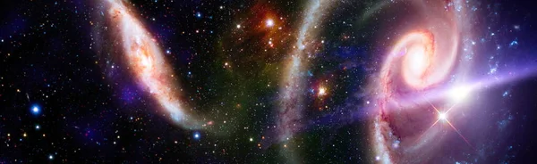 Yüksek Kalite Alan Arka Planı Patlama Süpernovası Parlak Yıldız Nebulası — Stok fotoğraf