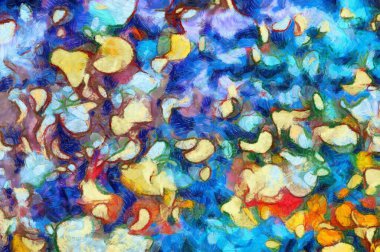 yanıp sönen yıldızlı büyülü tatil arkaplanı .