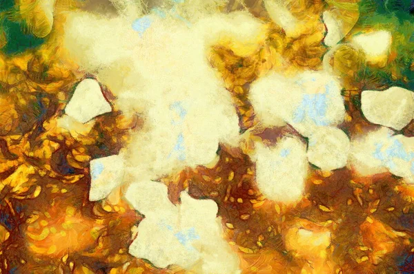 Magi Semester Abstrakt Glitter Bakgrund Med Blinkande Stjärnor — Stockfoto