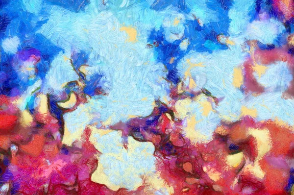 Abstraktes Buntes Aquarell Für Hintergrund Textur Des Farbfilters — Stockfoto