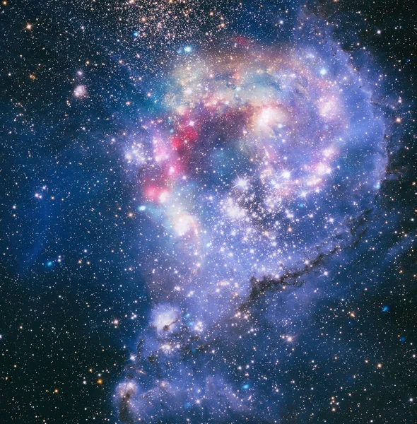 Mgławica Galaktyki Kosmosie Piękno Nieskończonego Kosmosu Sztuka Science Fiction Pęknięcie — Zdjęcie stockowe