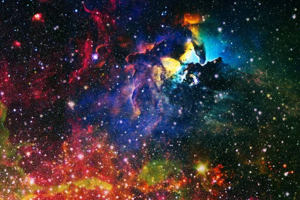Nattstjärnig Himmel Med Stjärnor Abstrakt Astronomisk Galax Delar Denna Bild — Stockfoto