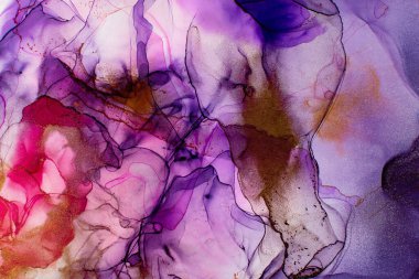 Altın parıltılı toz dokusuyla arka plan tasarımı. Mavi soyut. Gökyüzü rengi, Beyaz ve Altın Çizgiler. İstifçi Arkaplan Sıçraması. Su Mürekkebi Morbilli.