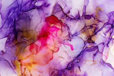 Altın parıltılı toz dokusuyla arka plan tasarımı. Mavi soyut. Gökyüzü rengi, Beyaz ve Altın Çizgiler. İstifçi Arkaplan Sıçraması. Su Mürekkebi Morbilli.