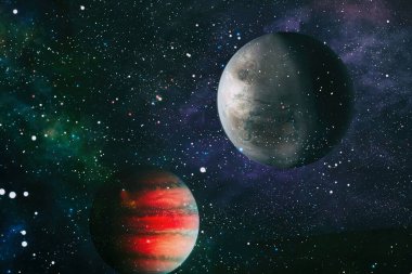 Yıldız tozu ve parlayan yıldızlı derin uzay arkaplanı. Samanyolu kozmik arka planı. Bu görüntünün elementleri NASA tarafından desteklenmektedir.