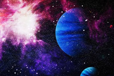 Kozmos sanatı. Bu görüntünün elementleri NASA tarafından desteklenmektedir.