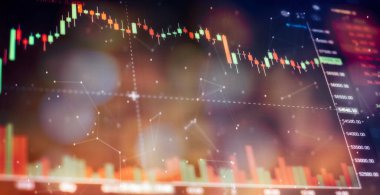 Finansal istatistikleri analiz etmek ve pazar verilerini analiz etmek için ayarlanmış. Sonuçları bulmak için grafiklerden ve grafiklerden veri analizi .
