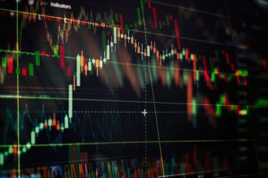 Finansal istatistikleri analiz etmek ve pazar verilerini analiz etmek için ayarlanmış. Sonuçları bulmak için grafiklerden ve grafiklerden veri analizi .