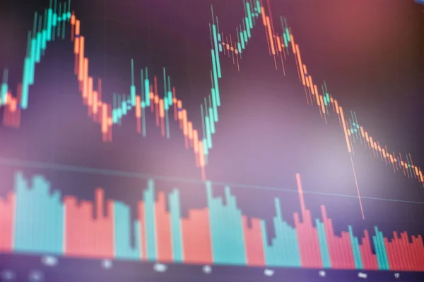 Munkacsomag Pénzügyi Statisztikák Elemzéséhez Piaci Adatok Elemzéséhez Adatok Elemzése Grafikonok — Stock Fotó