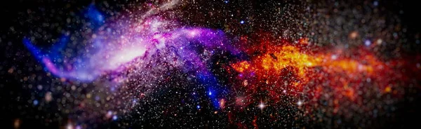 神秘的な美しい空間 忘れられない多様な宇宙背景Nasaが提供するこの画像の要素 — ストック写真