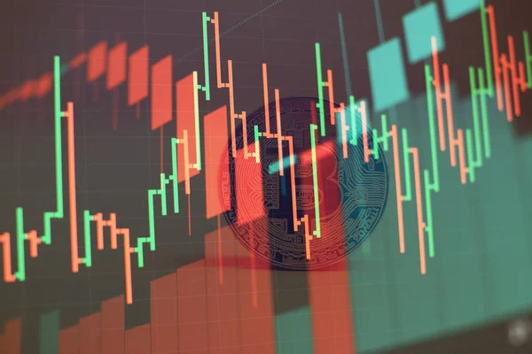 Sucesso Negócios Conceito Crescimento Gráfico Negócios Mercado Ações Mercado Digital — Fotografia de Stock