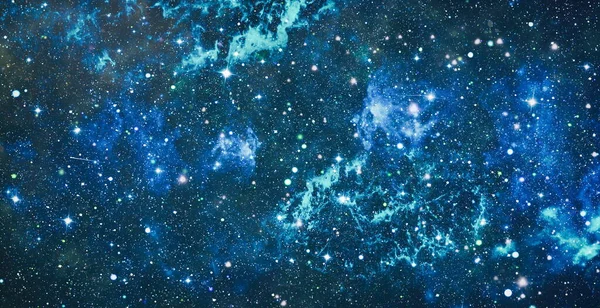 Galáxia Espaço Exterior Céu Noite Universo Preto Estrelado Fundo Campo — Fotografia de Stock
