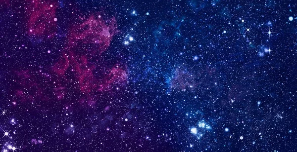 스러운 공간에 행성들 은하들은 탐험의 아름다움을 보여준다 — 스톡 사진