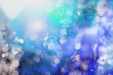 Doğal Bokeh ve parlak altın ışık şenlikli arka plan. Vintage sihirli arka plan rengi ile