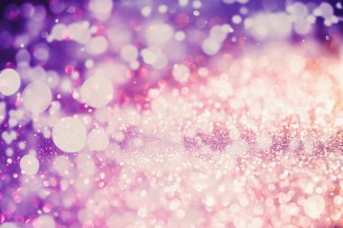 Doğal Bokeh ve parlak altın ışık şenlikli arka plan. Vintage sihirli arka plan rengi ile