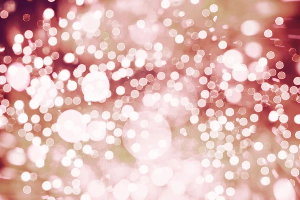 Festlicher Hintergrund mit natürlichem Bokeh und leuchtend goldenen Lichtern. Vintage magischen Hintergrund mit Farbe — Stockfoto