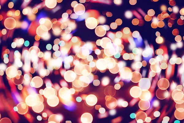 Festive Background with Natural Bokeh and Bright Golden Lights. Винтажный волшебный фон с цветом — стоковое фото