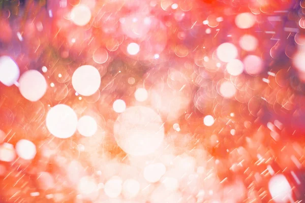 Fête de fond avec Bokeh naturel et lumières dorées lumineuses. Vintage fond magique avec couleur — Photo