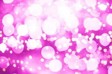 Bokeh ışıkları ve yıldız desenli şenlikli soyut arkaplan