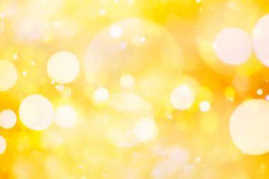 Bokeh ışıkları ve yıldız desenli şenlikli soyut arkaplan