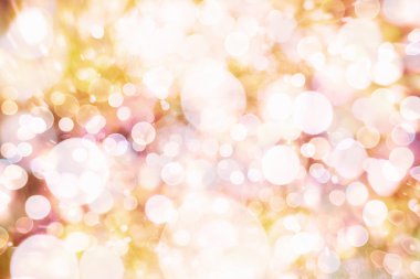 Bokeh ışıkları ve yıldız desenli şenlikli soyut arkaplan