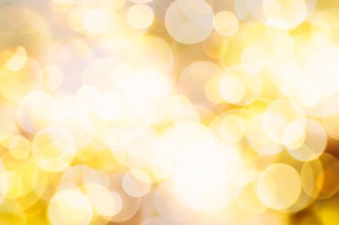 Bokeh ışıkları ve yıldız desenli şenlikli soyut arkaplan