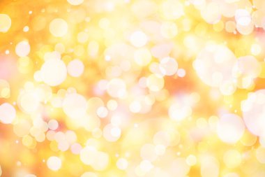 Bokeh ışıkları ve yıldız desenli şenlikli soyut arkaplan