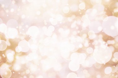 Bokeh ışıkları ve yıldız desenli şenlikli soyut arkaplan