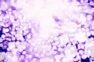 Bokeh ışıkları ve yıldız desenli şenlikli soyut arkaplan