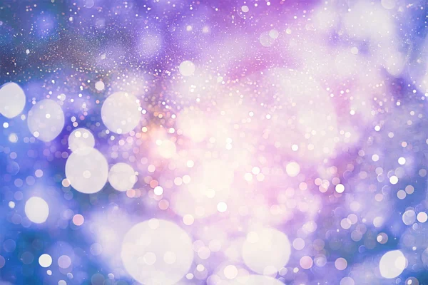 Fondo abstracto elegante festivo con luces bokeh y textura de estrellas — Foto de Stock