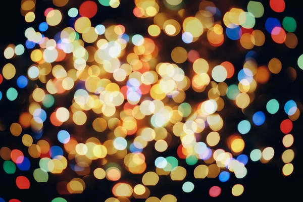 Festive elegant abstract background with bokeh lights and stars Texture — Stock Photo, Image