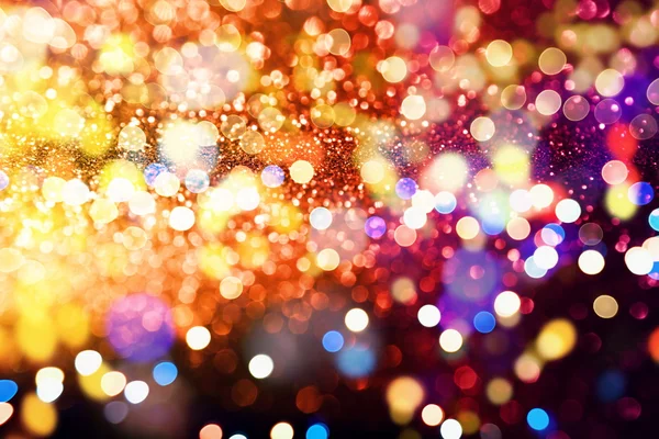 Festive elegant abstract background with bokeh lights and stars Texture — Stock Photo, Image