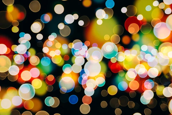 Fondo abstracto elegante festivo con luces bokeh y textura de estrellas —  Fotos de Stock