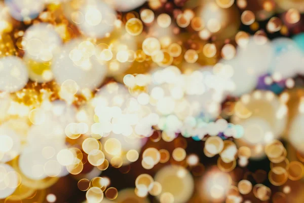 Fondo abstracto elegante festivo con luces bokeh y textura de estrellas —  Fotos de Stock