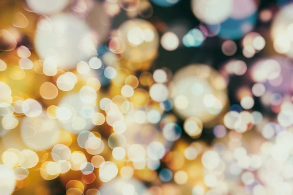 Fondo abstracto elegante festivo con luces bokeh y textura de estrellas — Foto de Stock