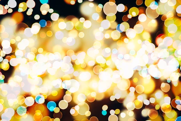 Festive elegant abstract background with bokeh lights and stars Texture — Stock Photo, Image