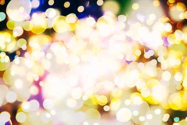 Fundo abstrato elegante festivo com luzes bokeh e textura de estrelas — Fotografia de Stock