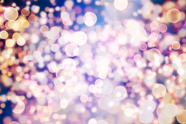 Festive elegant abstract background with bokeh lights and stars Texture — Stock Photo, Image