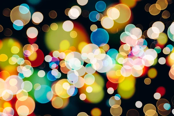 Fondo abstracto elegante festivo con luces bokeh y textura de estrellas —  Fotos de Stock