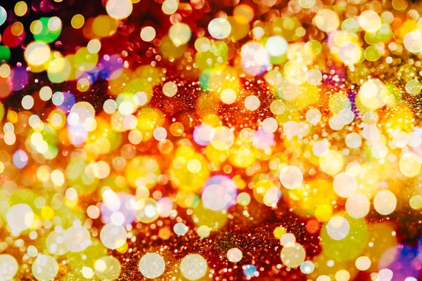 ボケの光と星の質感を持つ祭りエレガントな抽象的な背景 — ストック写真
