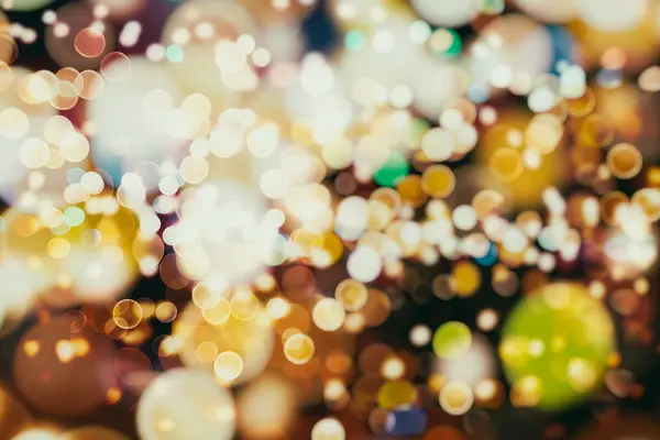 Fondo abstracto elegante festivo con luces bokeh y textura de estrellas — Foto de Stock