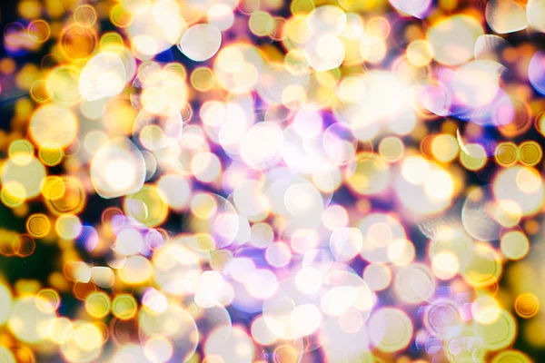 Fundo abstrato elegante festivo com luzes bokeh e textura de estrelas — Fotografia de Stock