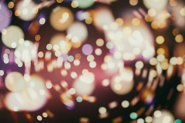 Fondo abstracto elegante festivo con luces bokeh y textura de estrellas — Foto de Stock