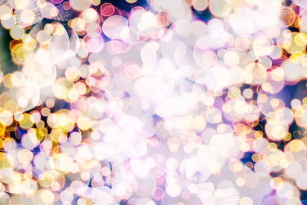 Fundo abstrato elegante festivo com luzes bokeh e textura de estrelas — Fotografia de Stock