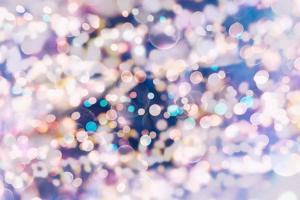 Fundo abstrato elegante festivo com luzes bokeh e textura de estrelas — Fotografia de Stock