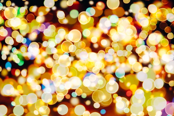 Festive elegant abstract background with bokeh lights and stars Texture — Stock Photo, Image